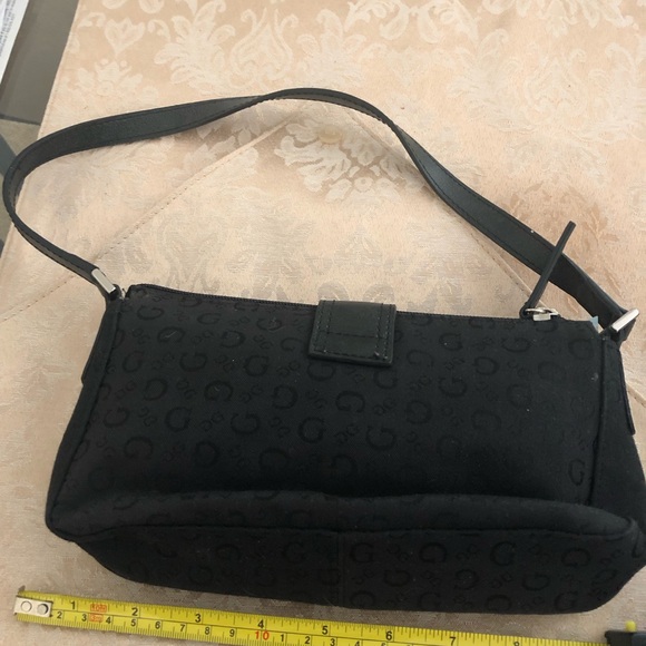 Small black Guess hand bag. Barely Used good condition. - Picture 2 of 2